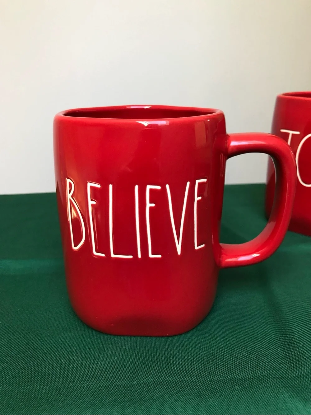 Rae Dunn Christmas Mug Set